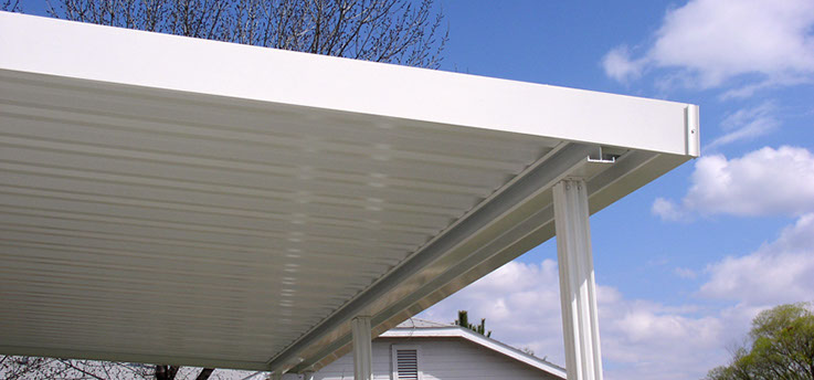 Atlas Awning patio covers are strong, long-lasting, and low maintenance. Custom design service available. Professionally engineered for the dese